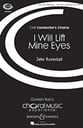 I Will Lift Mine Eyes SSAATTBB choral sheet music cover